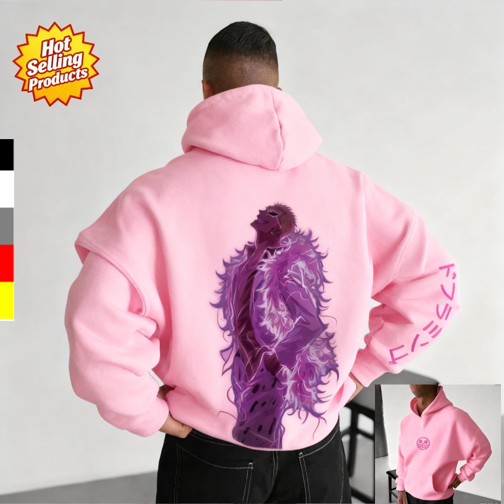 Anime Merchandise Store In Japan - قطعة واحدة هوديي Donquixote Doflamingo جديد