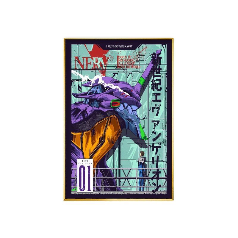 Anime Merchandise Types - EVA-01 TEST TYPE ملصق أنمي كرتوني