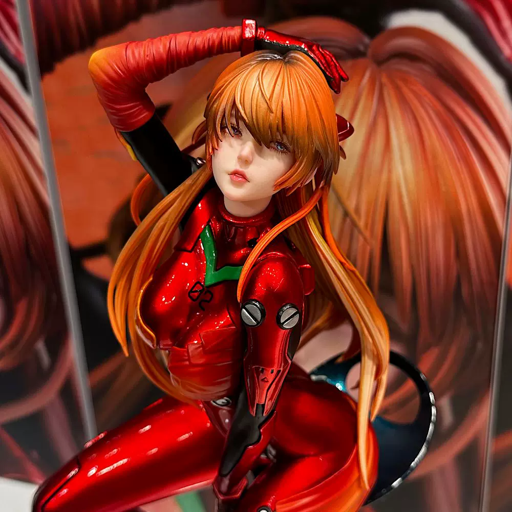 Evangelion Anime Merchandise - نيون جينيسيس إيفانجيليون أسوكا بدلة قتالية
