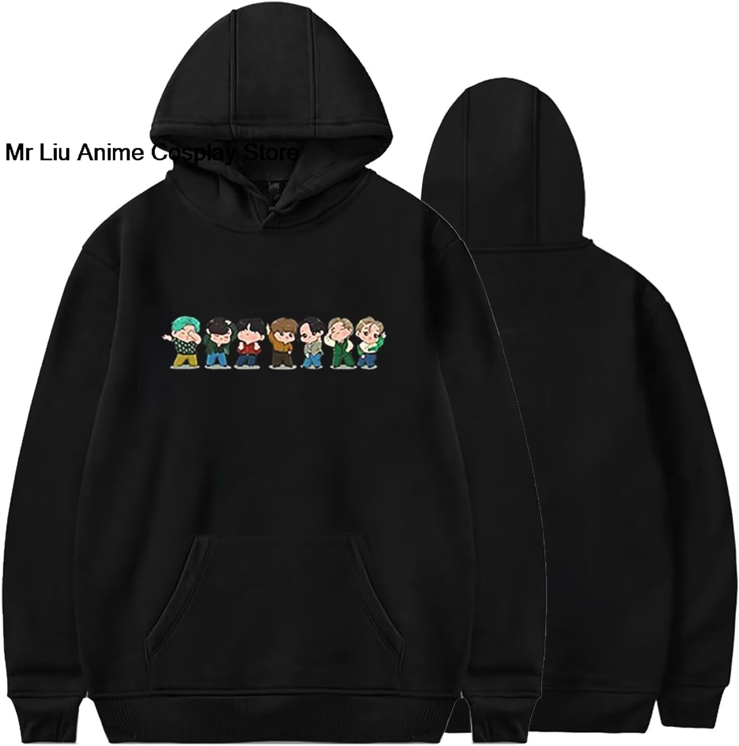Anime Merchandise Hoodie - هودي نسائي بتصميم جرافيك 'أحب نفسك'،