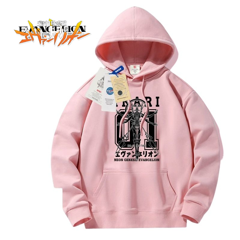 Anime Merchandise Hoodie - هودي أنيمي EVA-01 TEST TYPE، ملابس