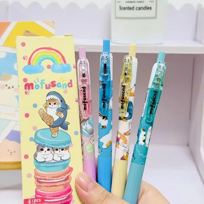 Anime Merchandise Types - 4 قطع من أقلام موفوساند الإبداعية