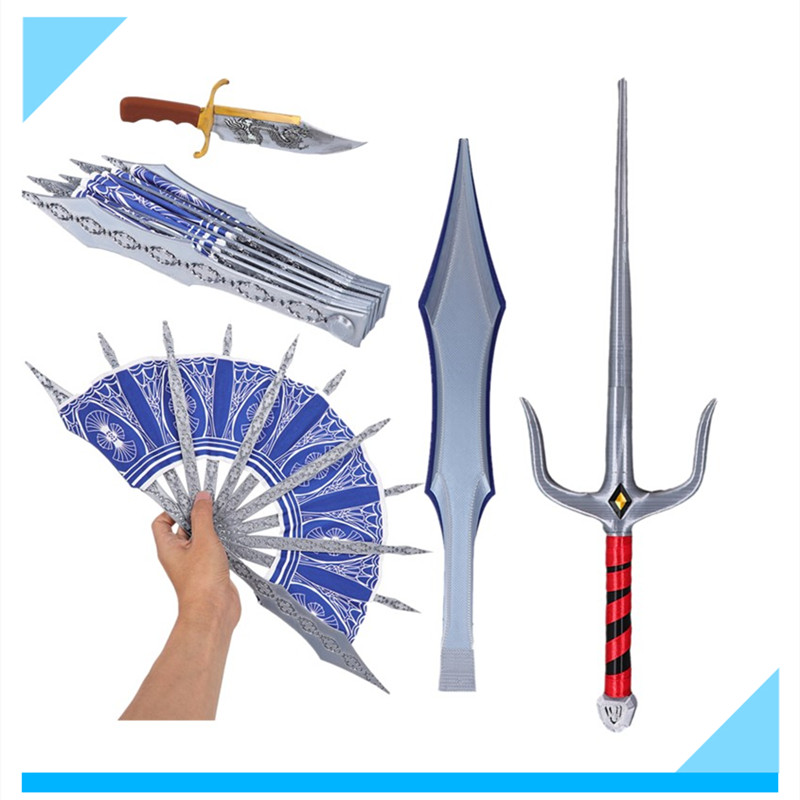 Cosplay Prop Sword - كيتانا تأثيري المشجعين مروحة قابلة للطي