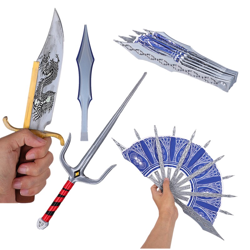 Cosplay Prop Sword - مورتال كوسبلاي كومبات مروحة قابلة للطي