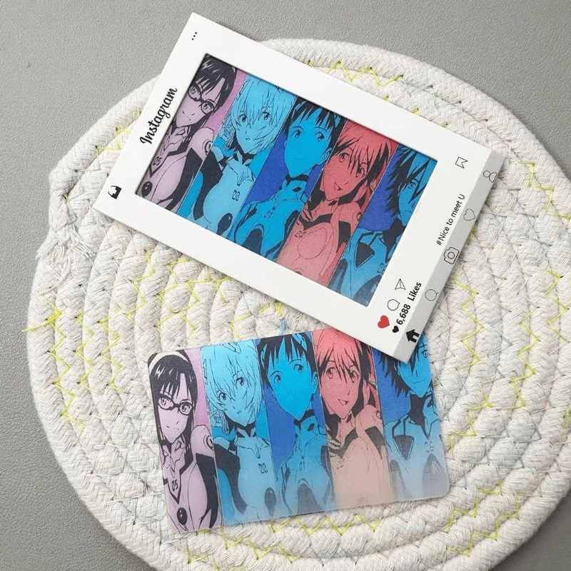 Evangelion Anime Merchandise - بطاقات إيفا شينجي ري أسوكا لانغلي