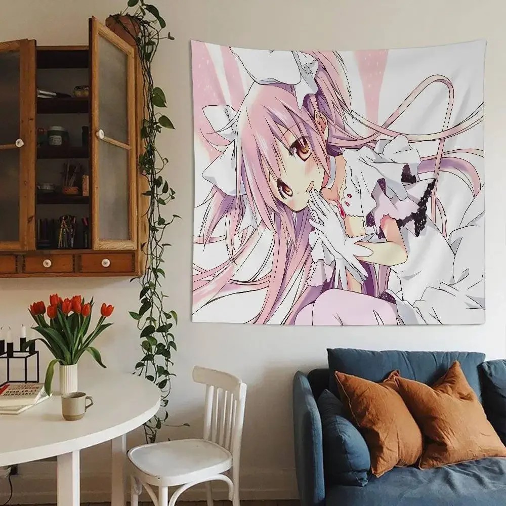Wall Scroll Tapestry - VIKAMA Madoka Magica Kaname Homura نسيج