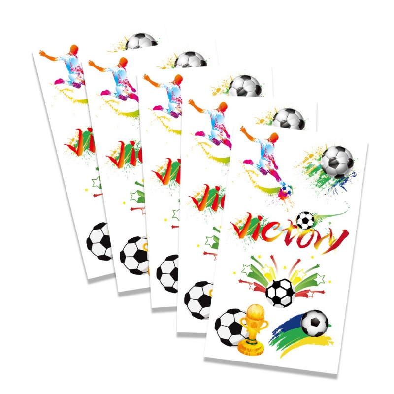 Sticker Sheet Set - مجموعة من 5/10 ملصقات وجهية للمشجعين