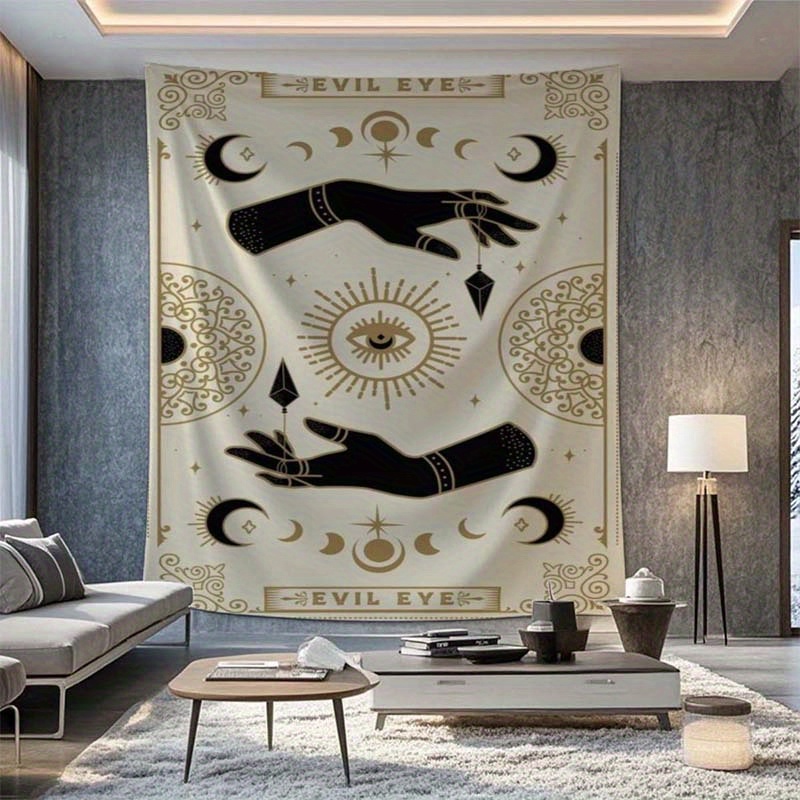 Wall Scroll Tapestry - نسيج التارو عين الشر - معلق
