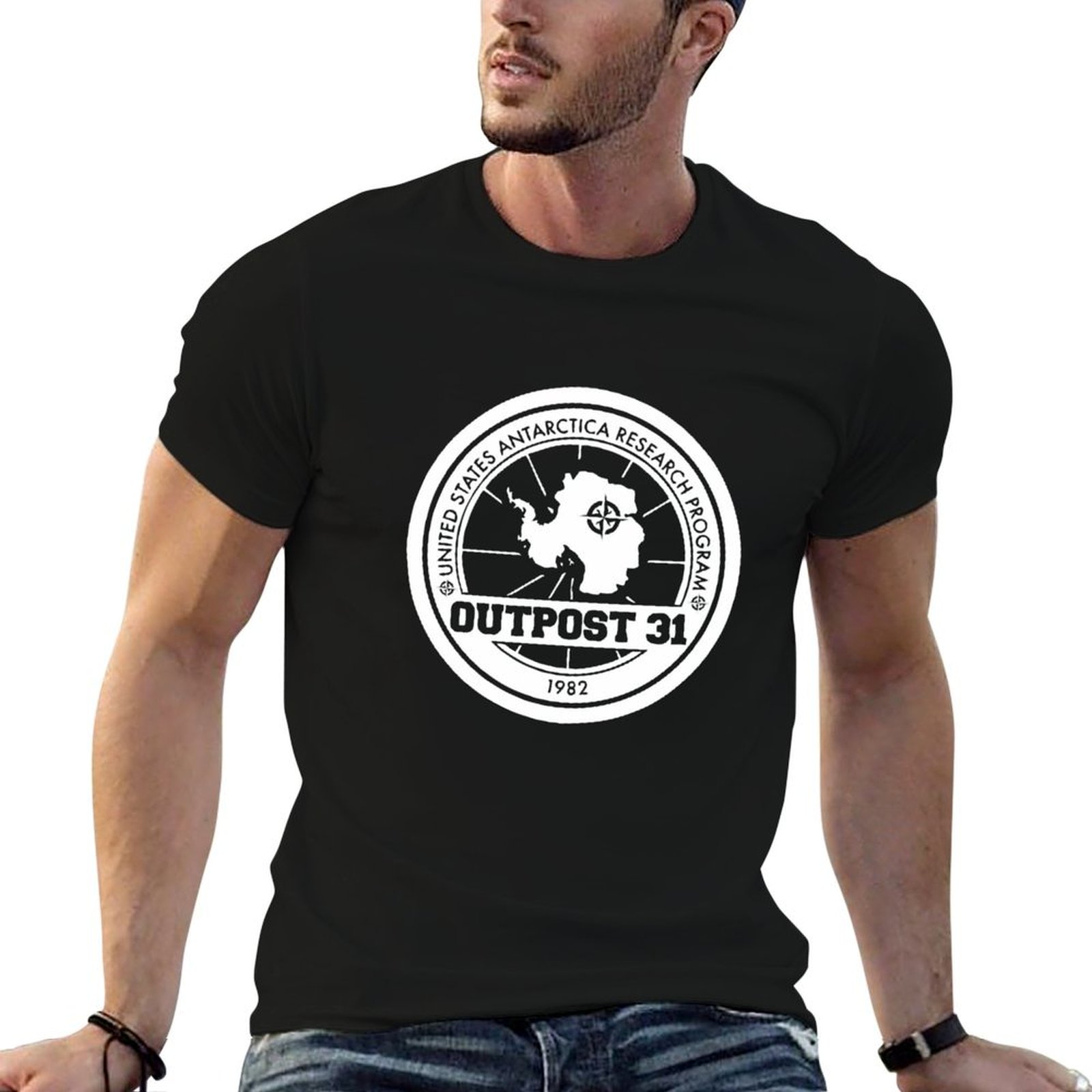 Anime Merchandise Logo - تي شيرت Outpost 31 Logo MERCHANDISE
