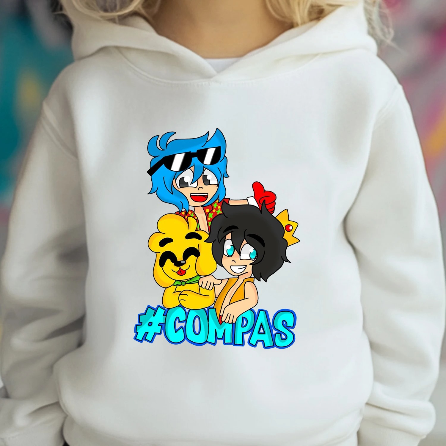 Anime Merchandise Hoodie - هودي للأطفال بتصميم أنمي - سترة