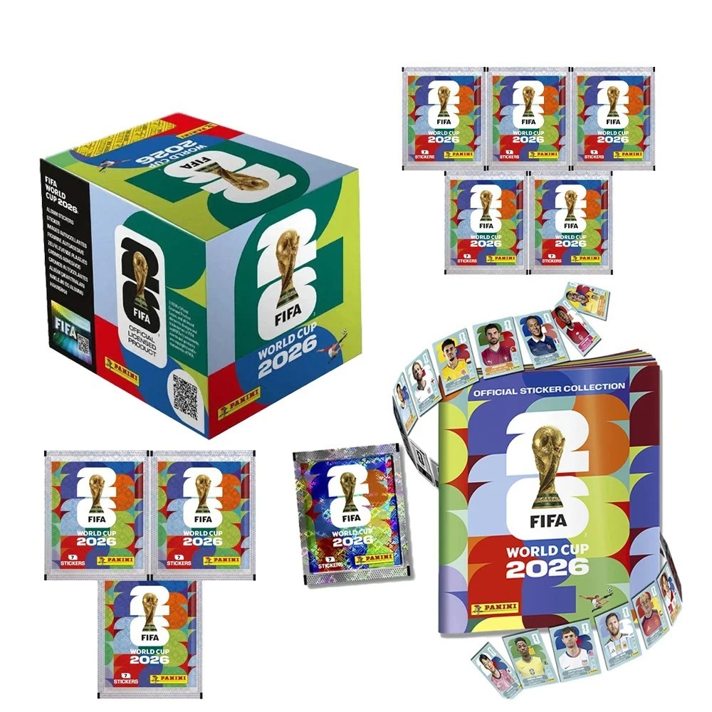 Sticker Sheet Set - صندوق مجموعة ملصقات كأس العالم لكرة