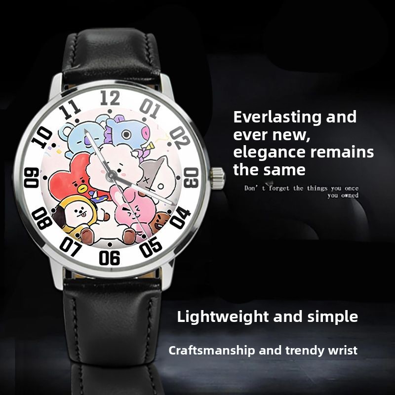ساعة يد كرتونية لطيفة للطلاب م - مراجعة Anime Merchandise Types وسعره
