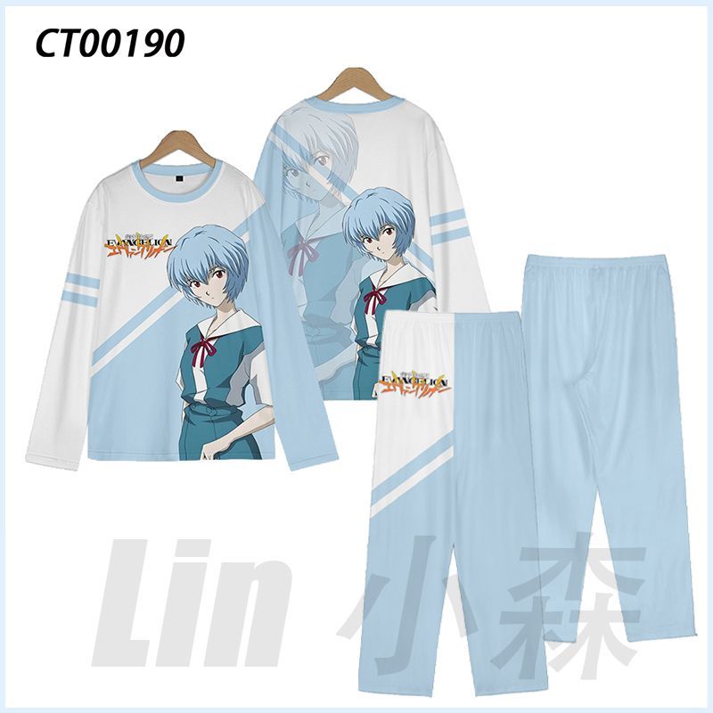 بيجامات طلابية كرتونية لطيفة م - مراجعة Evangelion Anime Merchandise وسعره
