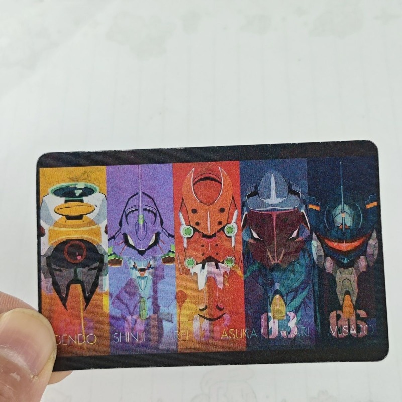 بطاقات إيفا شينجي ري أسوكا لان - مراجعة Evangelion Anime Merchandise وسعره