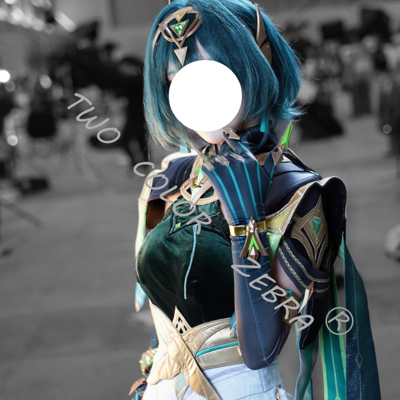 زي تنكري لشخصية نيفير من لعبة  - مراجعة Cosplay Wig Colored وسعره