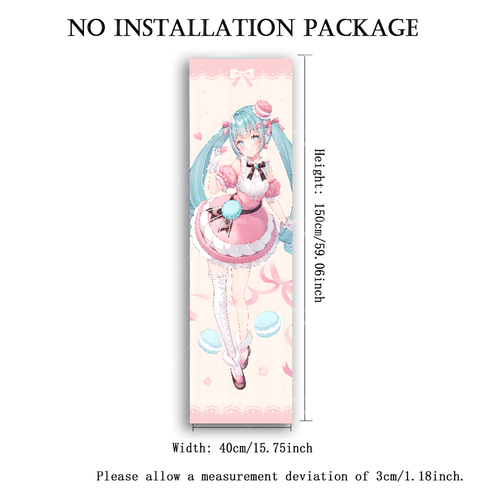 لوحة جدارية عمودية لهاتسوني مي - مراجعة Wall Scroll Tapestry وسعره