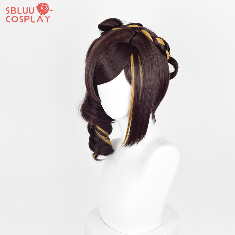 شعر مستعار SBluuCosplay Genshi - مراجعة Cosplay Wig Colored وسعره