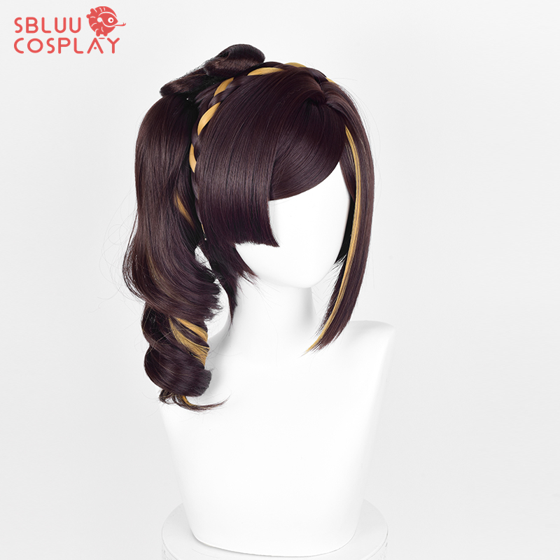 شعر مستعار SBluuCosplay Genshi - مراجعة Cosplay Wig Colored وسعره