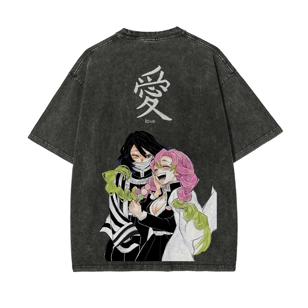 كيميتسو نو يابا تي شيرت مغسول  - مراجعة Anime Merchandise Store In Japan وسعره