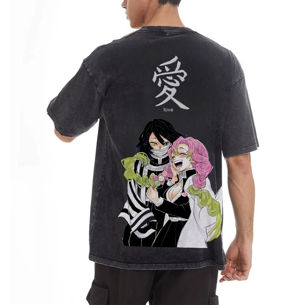 كيميتسو نو يابا تي شيرت مغسول  - مراجعة Anime Merchandise Store In Japan وسعره