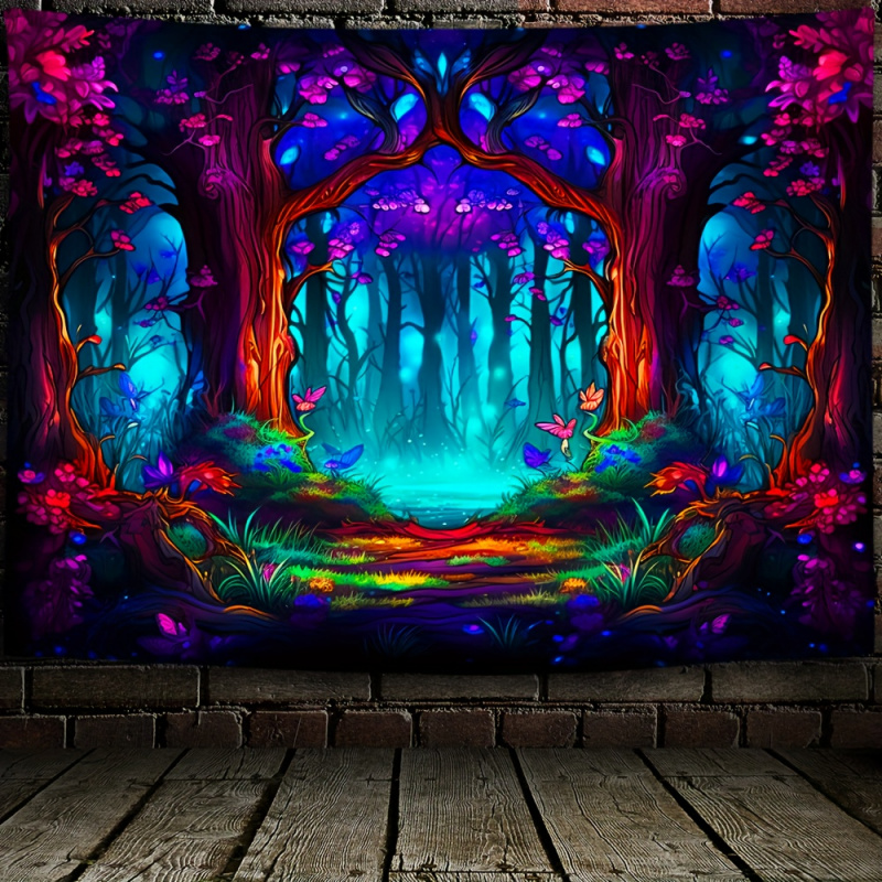 VIKAMA نسيج جداري مزين بشجرة ا - مراجعة Wall Scroll Tapestry وسعره