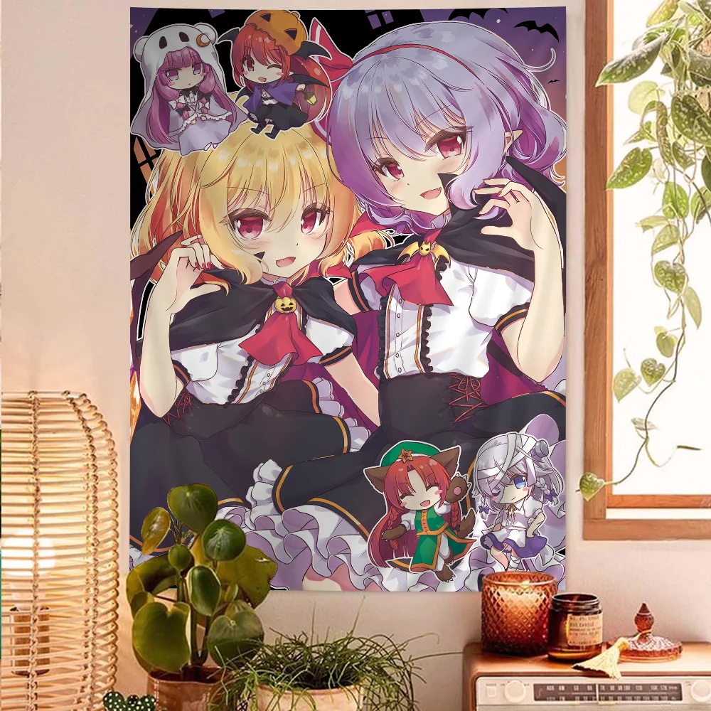 Touhou مشروع فلاندر القرمزي نس - مراجعة Wall Scroll Tapestry وسعره