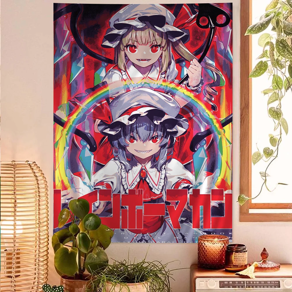 Touhou مشروع فلاندر القرمزي نس - مراجعة Wall Scroll Tapestry وسعره