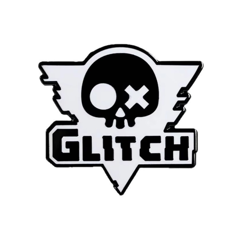 قطعتان من دبابيس معدنية بتصميم - مراجعة Anime Merchandise Logo وسعره