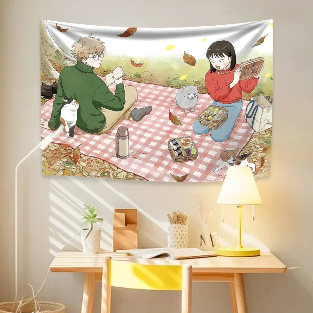 سجادة جدارية بتصميم أنمي يابان - مراجعة Wall Scroll Tapestry وسعره