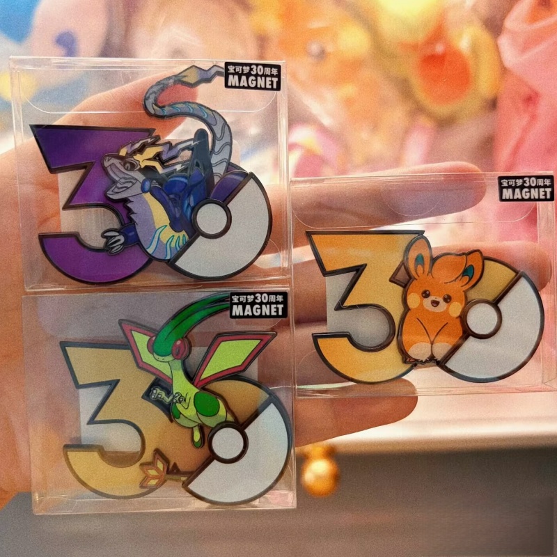 مغناطيس ثلاجة أصلي لـ Pokémon  - مراجعة Anime Merchandise Types وسعره