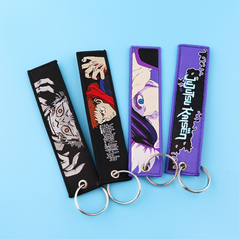 سلسلة مفاتيح منسوجة بتصميم سات - مراجعة Anime Merchandise Japan وسعره