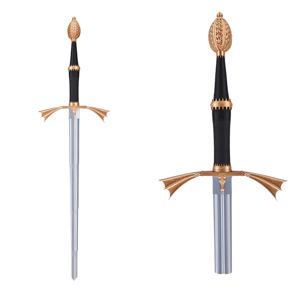 سكين بلاستيكي فضي قابل للسحب ل - مراجعة Cosplay Prop Sword وسعره