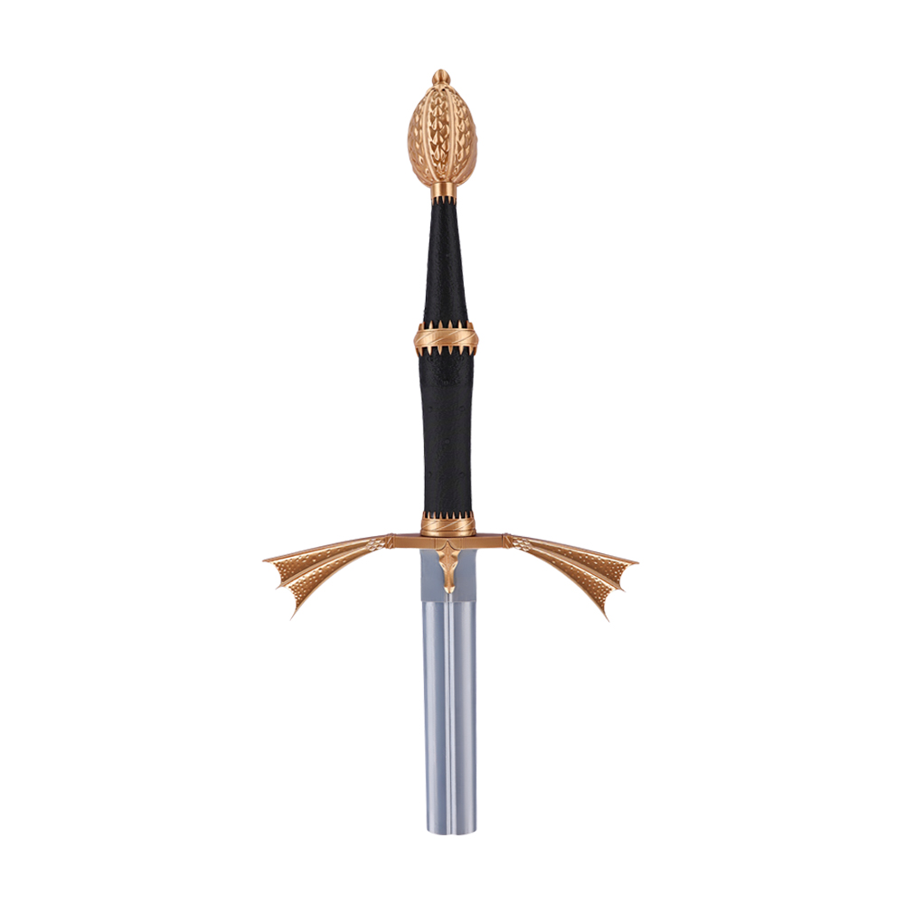 سكين بلاستيكي فضي قابل للسحب ل - مراجعة Cosplay Prop Sword وسعره