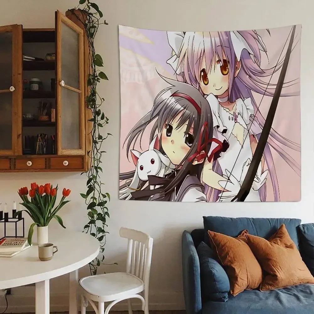 VIKAMA Madoka Magica Kaname Ho - مراجعة Wall Scroll Tapestry وسعره