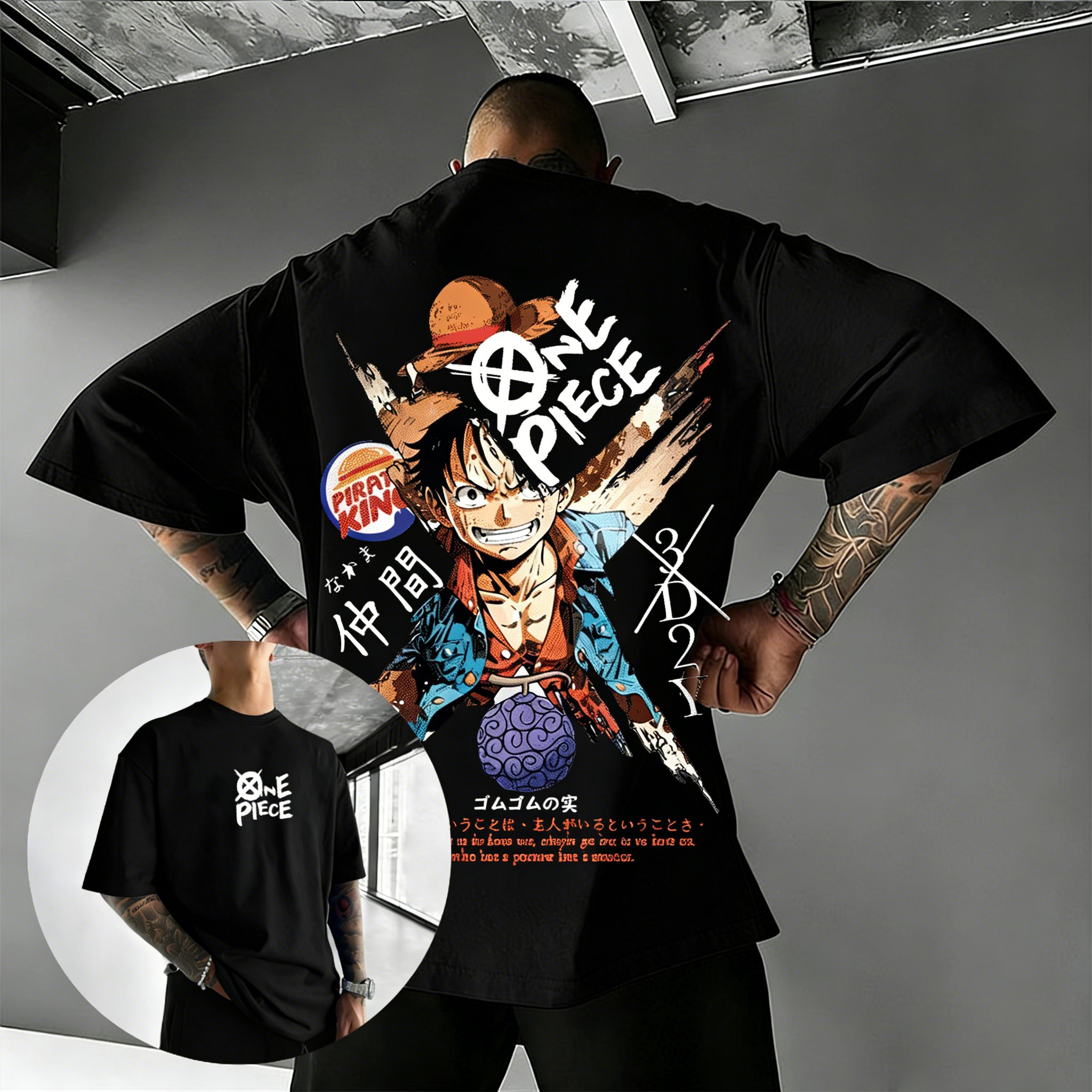 تي شيرت أنيمي ون بيس لوفي 2026 - مراجعة Anime Merchandise Store In Japan وسعره