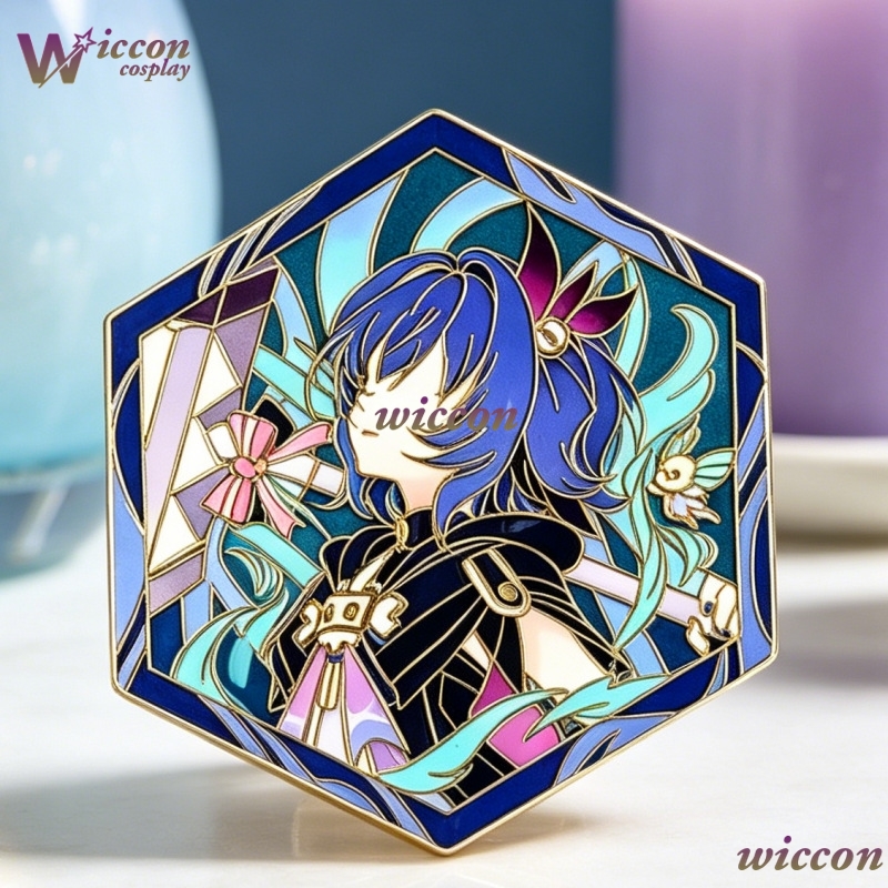 شارة دوجين سداسية الشكل أصلية  - مراجعة Anime Merchandise Hoodie وسعره