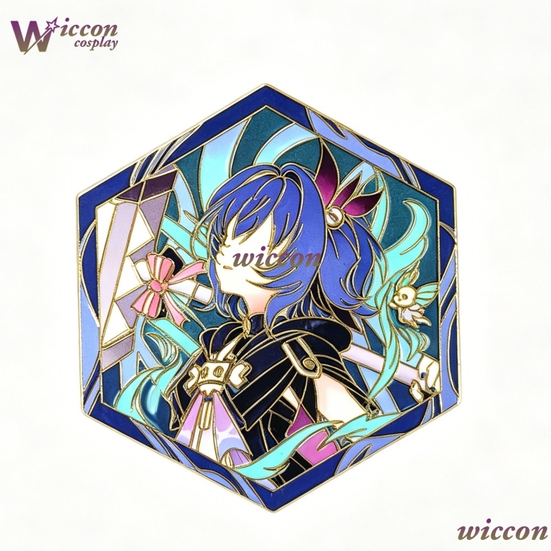 شارة دوجين سداسية الشكل أصلية  - مراجعة Anime Merchandise Hoodie وسعره