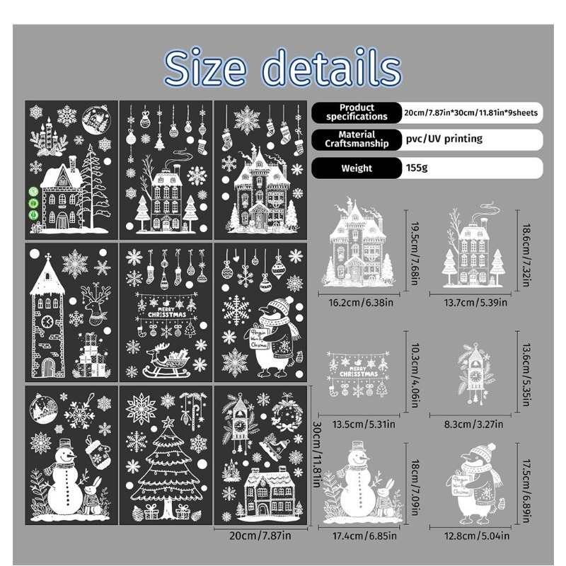 9 أوراق/مجموعة من ملصقات النوا - مراجعة Sticker Sheet Set وسعره