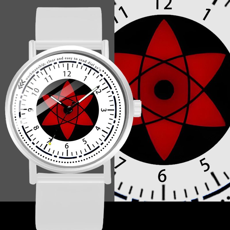 ساعة يد رياضية تناظرية للطلاب  - مراجعة Anime Merchandise Logo وسعره