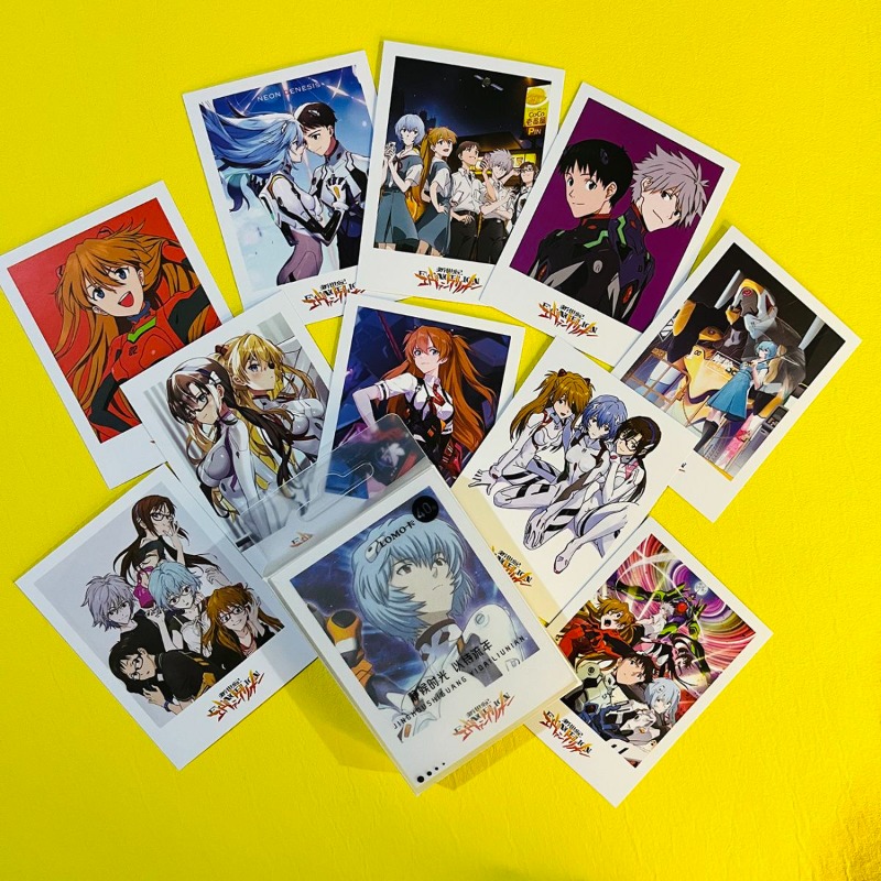 بطاقات لومو من أنمي نيون جينيس - مراجعة Evangelion Anime Merchandise وسعره