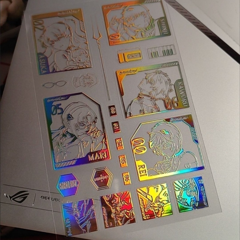إيفا الليزر ملصق شينجي ري اسوك - مراجعة Evangelion Anime Merchandise وسعره