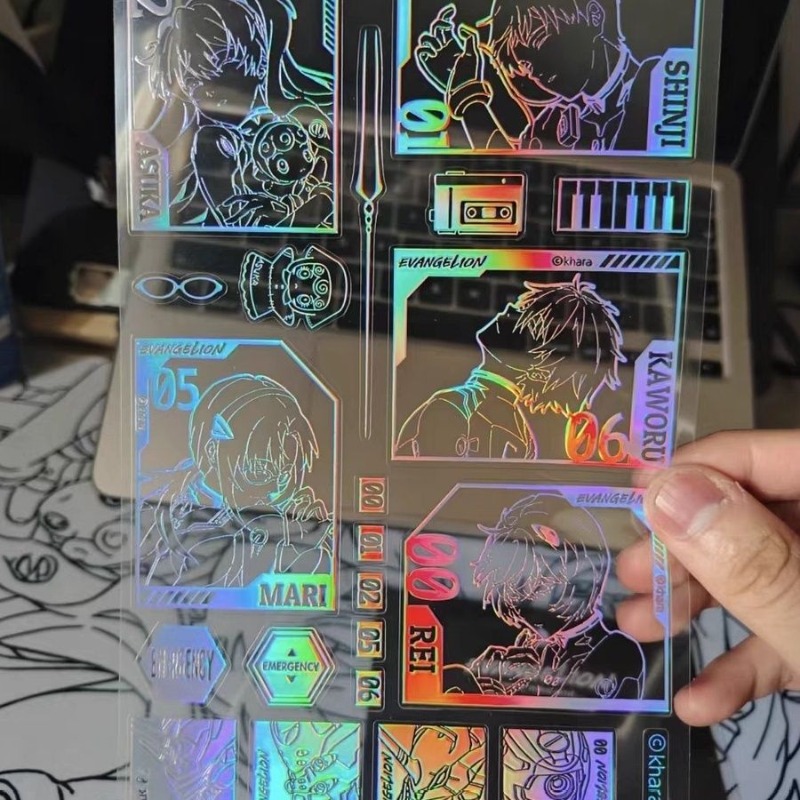 إيفا الليزر ملصق شينجي ري اسوك - مراجعة Evangelion Anime Merchandise وسعره