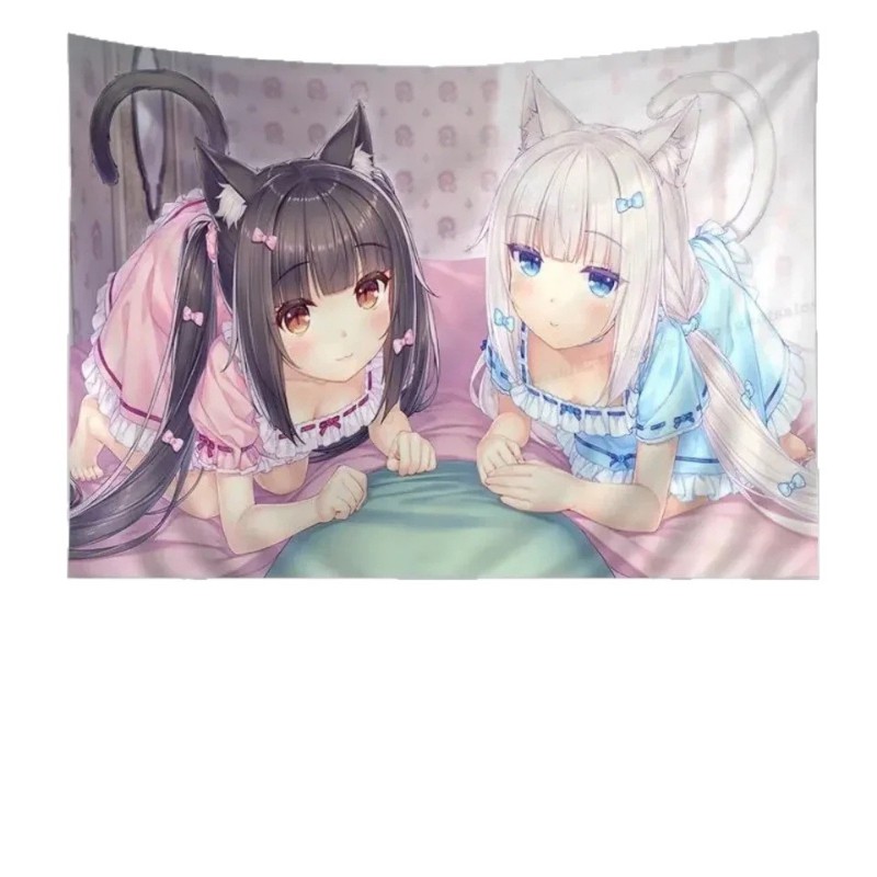VIKAMA نسيج جداري بتصميم فتاة  - مراجعة Wall Scroll Tapestry وسعره