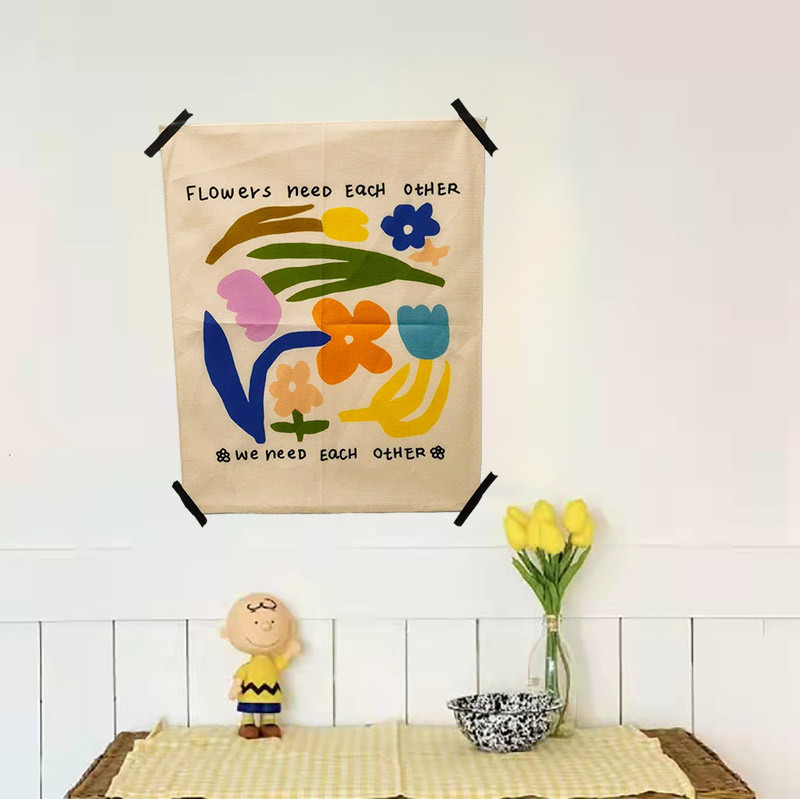 نسيج الاسكندنافية معلقة النسيج - مراجعة Wall Scroll Tapestry وسعره