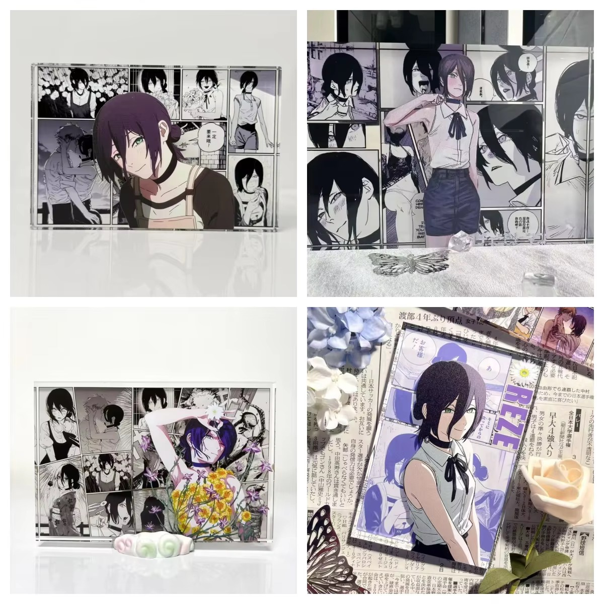 مجسم أنمي دينجي وريزي، حامل أك - مراجعة Anime Character Merchandise وسعره