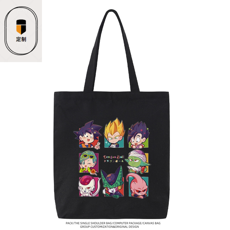 حقيبة قماشية لطيفة بتصميم دراغ - مراجعة Anime Merchandise Japan وسعره