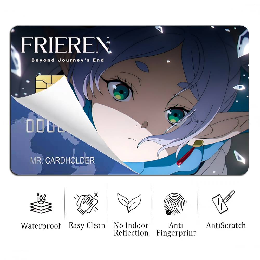 ملصقات بطاقات الرفاهية الرسمية - مراجعة Frieren Anime Merchandise وسعره