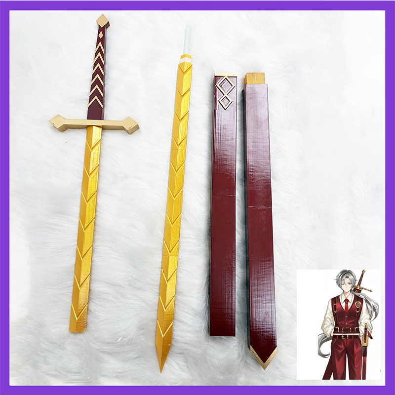 سيف مستقيم مع غمد لشخصية لوسيو - مراجعة Cosplay Prop Sword وسعره