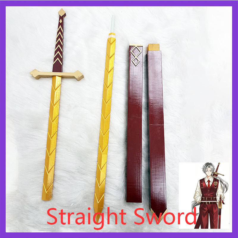 سيف مستقيم مع غمد لشخصية لوسيو - مراجعة Cosplay Prop Sword وسعره